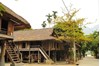 stilt house on Lac village - mai chau