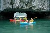 kayaking halong bay - ninhbinhgetaway